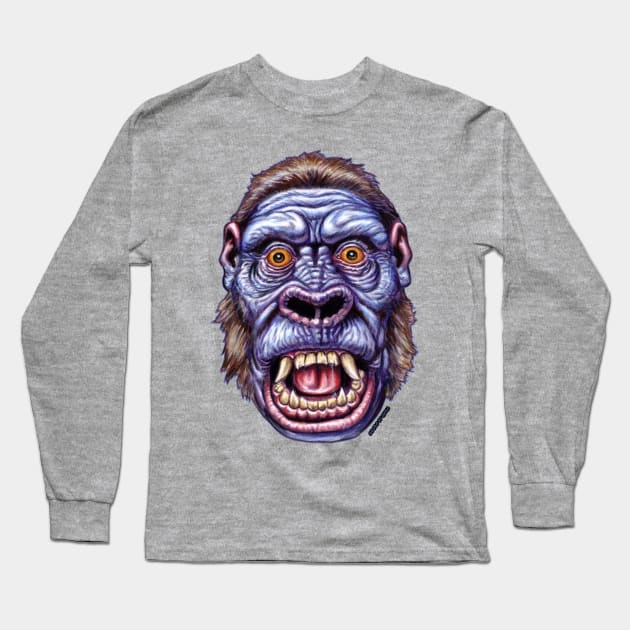 Gorilla Long Sleeve T-Shirt by ERMTees